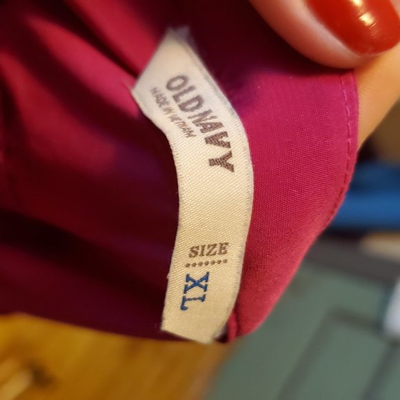 Hot Pink Midi Dress with Pockets! - Picture 2 of 2